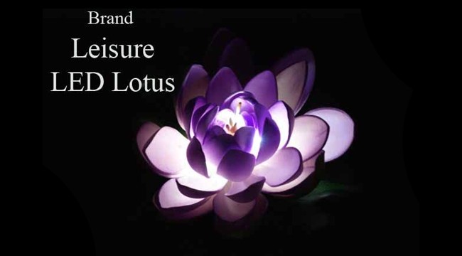 Led lotus flower